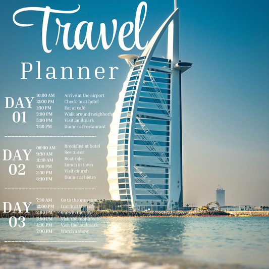 Ultimate Travel Planner - Digital Download (PDF File)
